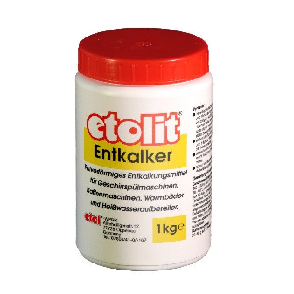 Entkalker vízkőtelenítő por 1 kg Etolit