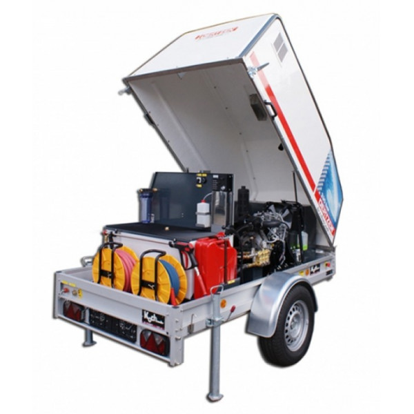 Oertzen D300 H dieselmotoros melegvizes mosó