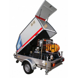 Oertzen Powertrailer 500 bar dieselmotoros melegvizes mosó Meleg vizes berendezések